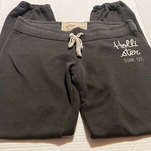 Hollister Surf Co. Sweatpants Army green drawstring band track jogger lounger M